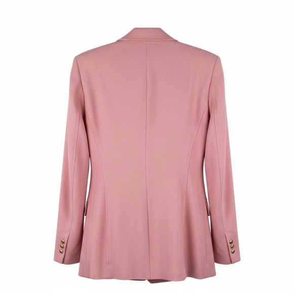Zara Blush Pink Double-Breasted Blazer - Picture 2 of 7